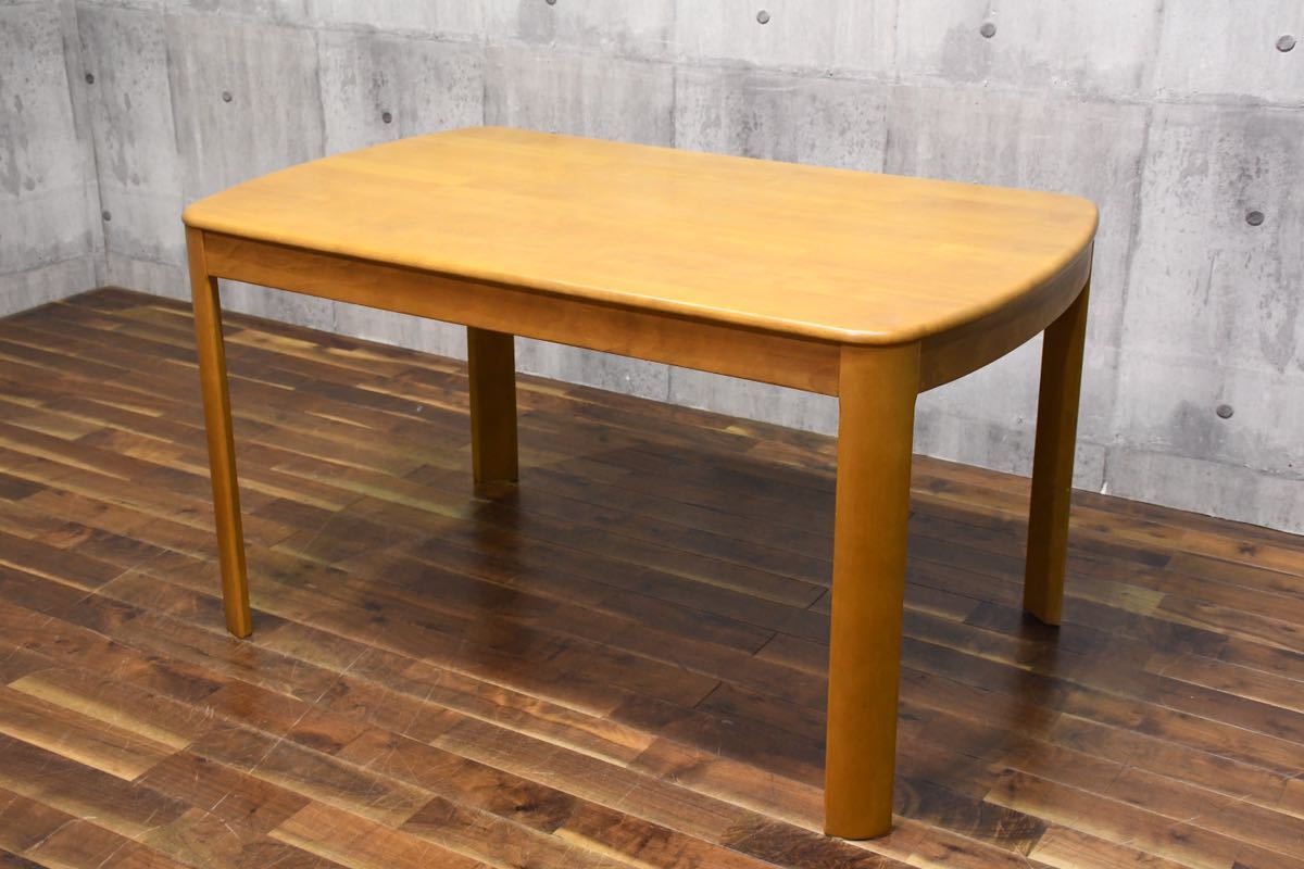 CLC78 karimoku カリモク ダイニングテーブル W125cm コンパクト 4人用 食卓テーブル 食卓机 シンプル ナチュラルモダン ワークテーブル