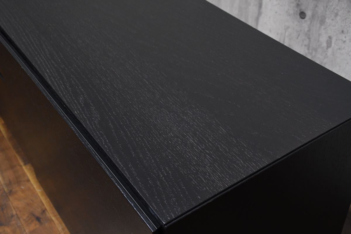 DBC59 BoConceptbo- concept Lugano Luger no sideboard living board W230cm black cabinet Northern Europe Denmark modern 