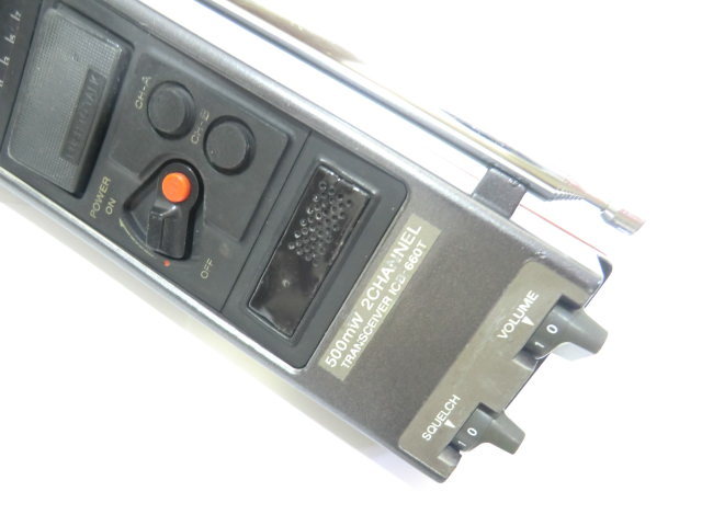 SONY　トランシーバー　CB　無線機　（市民ラジオ）　ICB-660T　 2chモデル改装品　(搭載周波数　27.080/27.144MHz)　_画像5