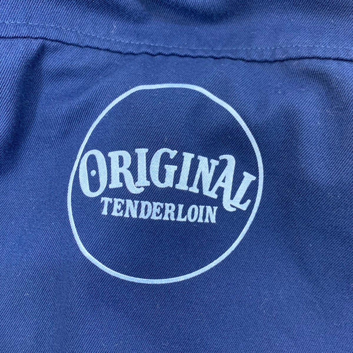 TENDERLOIN テンダーロイン 18AW WORK JKT フルジップ ワーク ジャケット XL アウター ブルゾン ネイビー 紺 メンズ_画像6