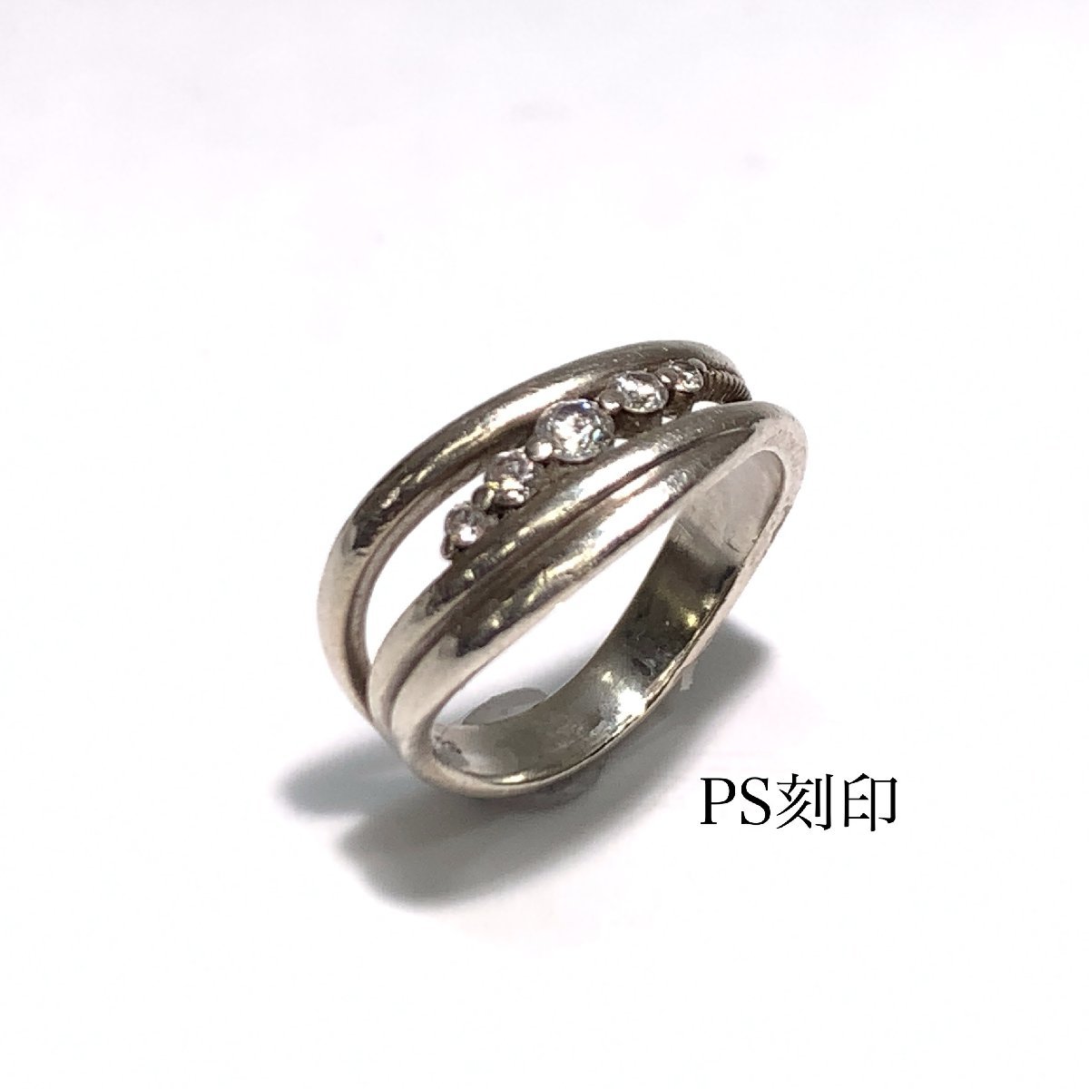Yahoo!オークション - PS 刻印 リング 約7号 約2.9g 指輪 Yahoo!オークション - PS 刻印 リング 約7号 約2.9g 指輪
