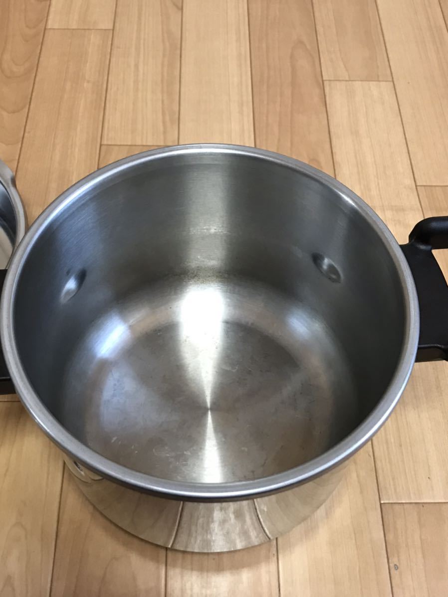 T-fal ティファール家庭用圧力鍋 DIFFUSAL 6L両手鍋 調理器具　中古品_画像5