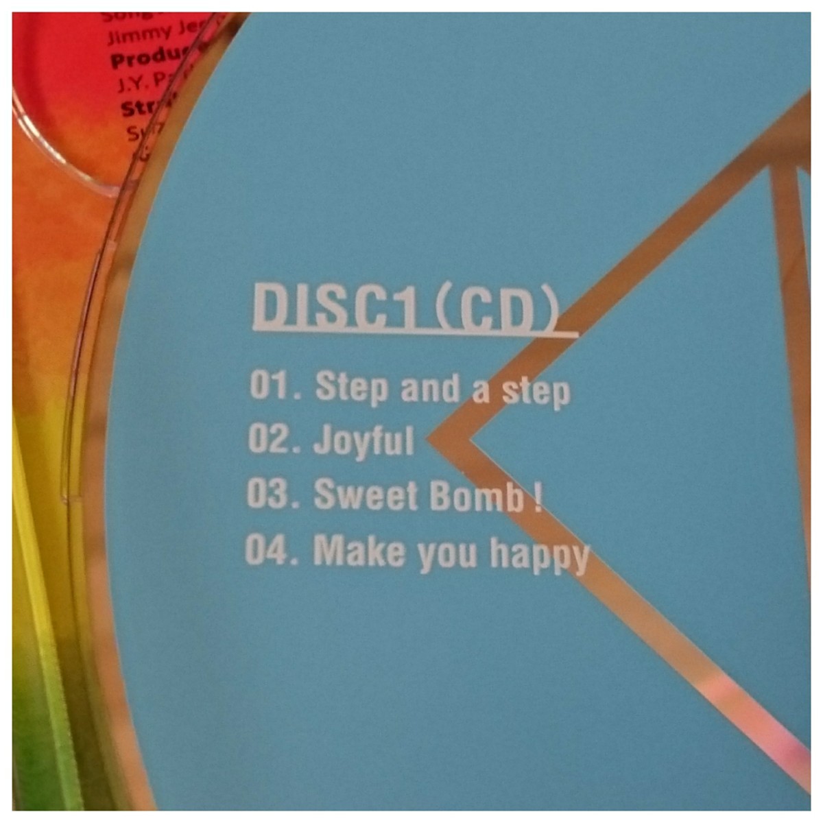 NiziU Step and a step (初回生産限定盤A) CD＆DVDのみ 特典なし 目立つ傷汚れなし_画像6