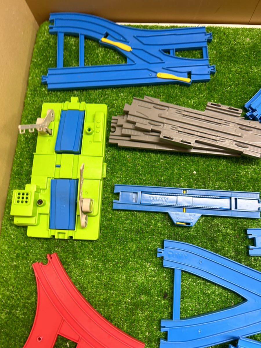 TOMY　トミー プラレール　線路　レール　セット大量セット曲線レール 直線レール _画像4