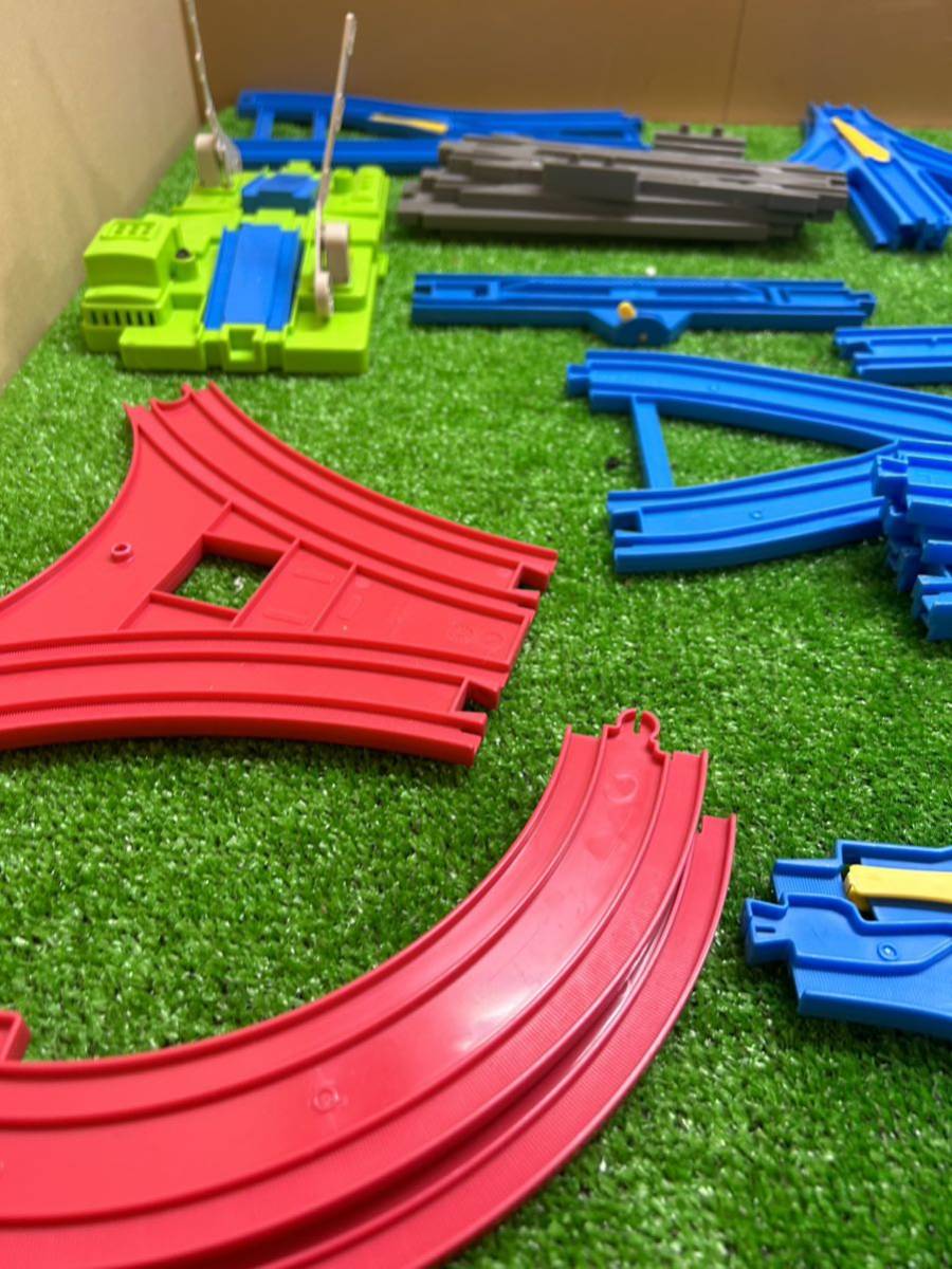 TOMY　トミー プラレール　線路　レール　セット大量セット曲線レール 直線レール _画像6