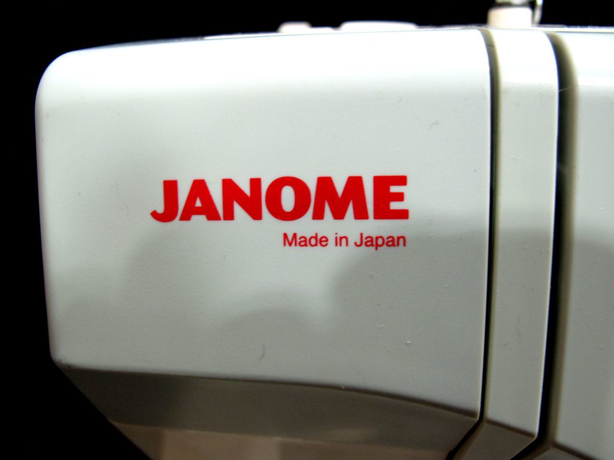 1000円スタート ミシン JANOME SECiO11000 860型 Ver.1.00 ジャノメ 蛇の目 ハンドクラフト 手工芸 洋裁 通電確認済 12 □ミシン⑮①252_画像3