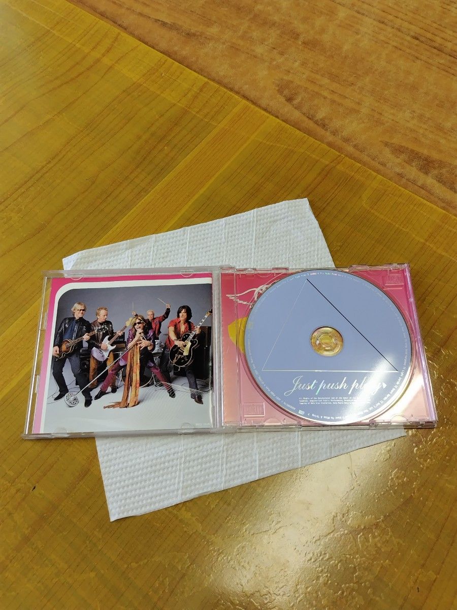 エアロスミス　ジャスト・プッシュ・プレイ　洋楽　CD　オリジナルアルバム　ロック