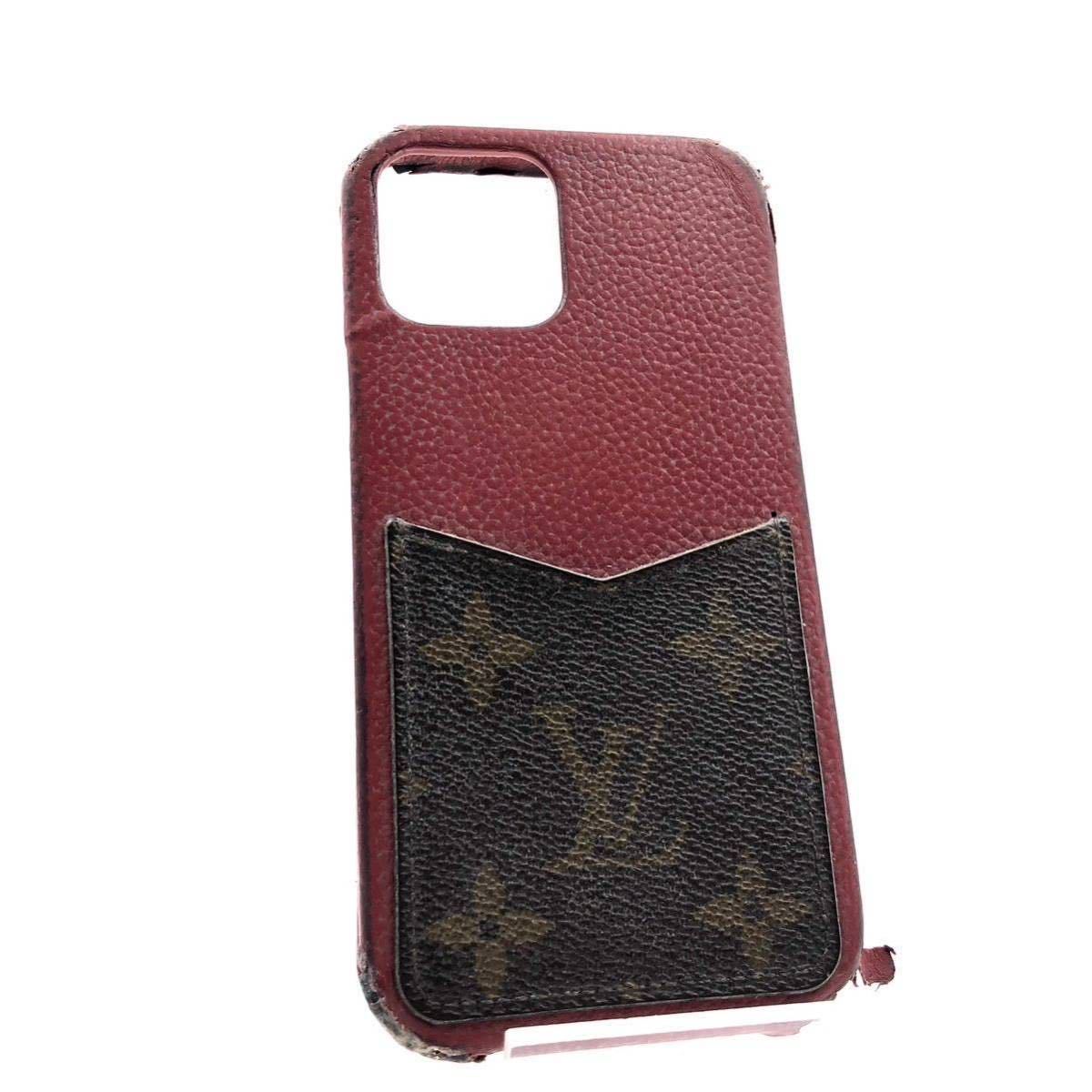 LOUIS VUITTON ルイヴィトン　モノグラム　iPhoneケース　iPhone12/12Pro スペイン製　刻印あり