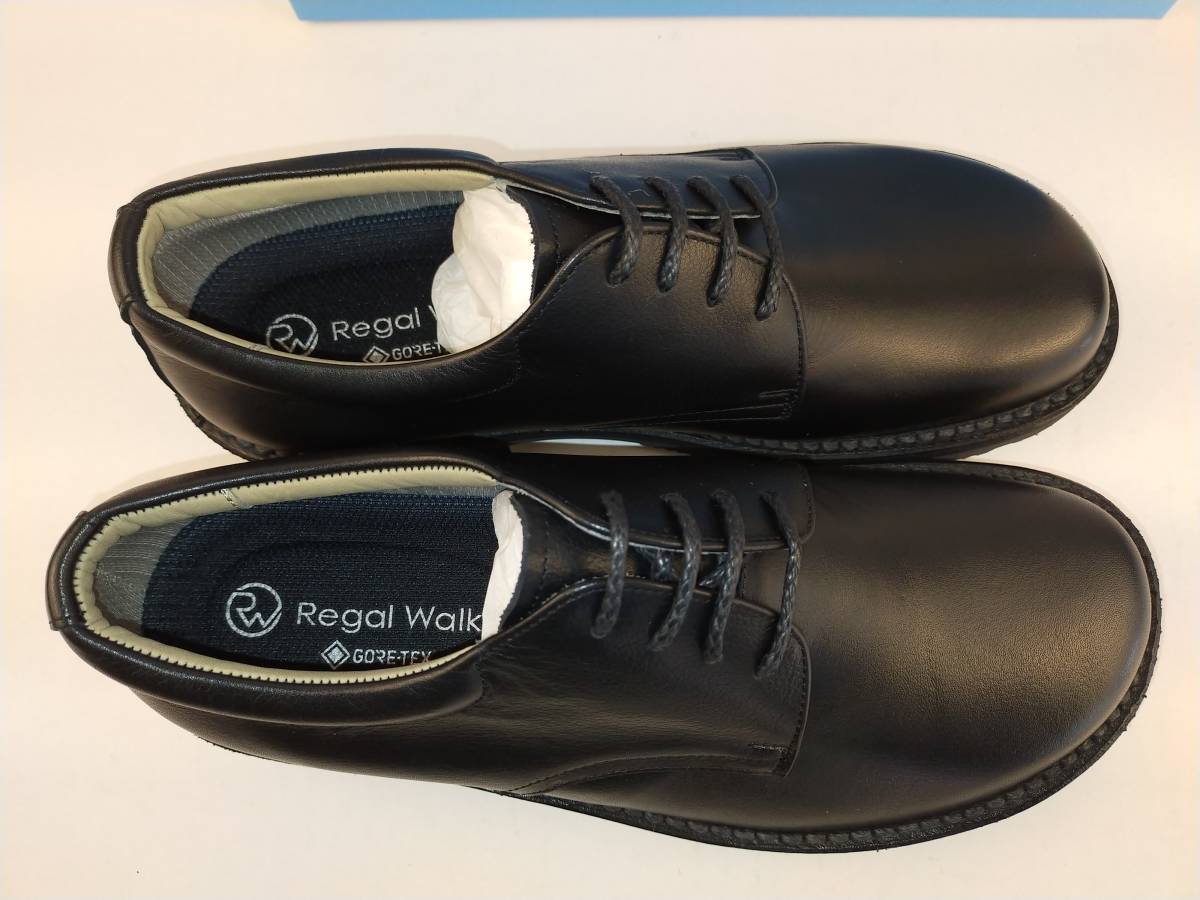 ☆REGAL GORE-TEX 319W ブラック 25.0 新品未使用 日本製 革靴 リーガル メンズ シューズ ウォーキングシューズ 参考定価36,300円の画像5