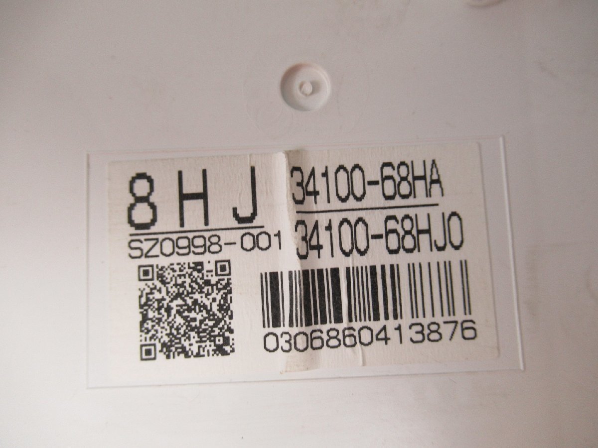 エブリィ　EBD-DA64V　スピードメーター　速度計　163452Km　34100-68HA　34100-68HJ0　純正　22331　伊t_画像7