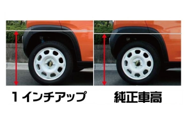 ◆RG UP-SP(30mm アップスプリング) プロボックスバン NCP160V(2WD) 1台分　ST158A-UP　_画像2