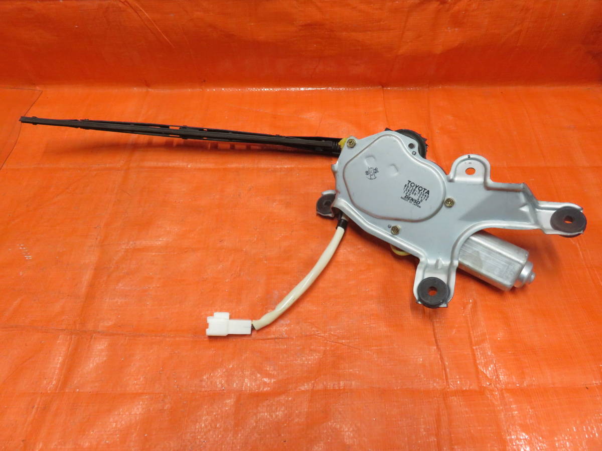 BY6757 operation OK Toyota SXV25W Mark Ⅱ Qualis rear wiper motor / original 85130-33040/ MCV25W Camry Gracia common 