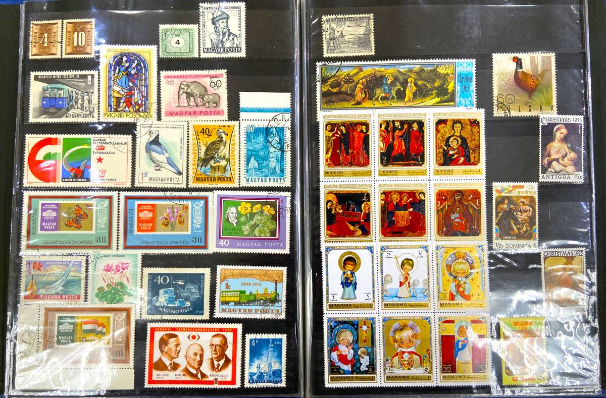 A#1326 切手 外国切手 日本切手 使用済 他アンティーク コレクション おまとめ 現状品_画像5