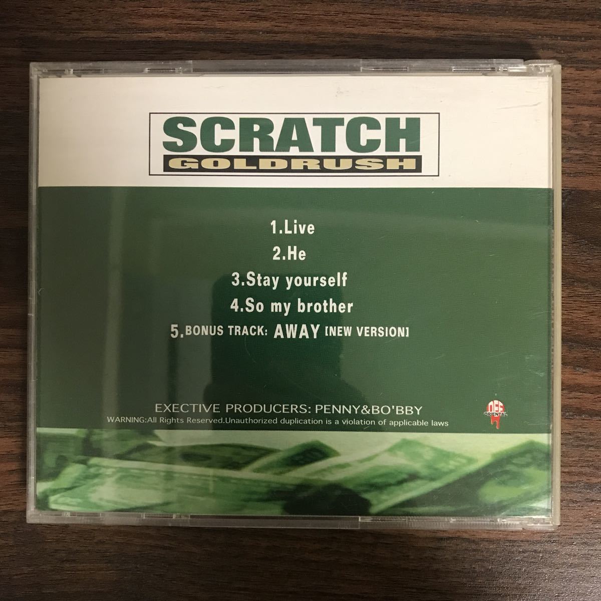 (B378)中古CD100円 Scratch GOLD RUSH_画像2