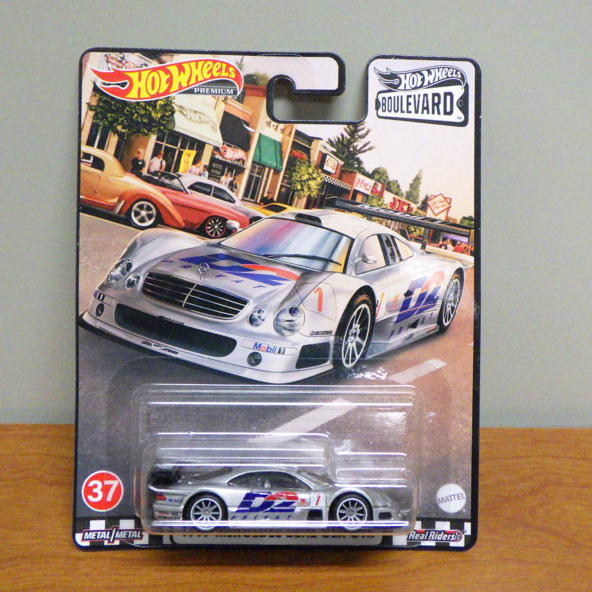 Hot WheeLs BOULEVARD 1997 MERCEDES-BENZ CLK-GTR ホットウィール ブールバード メルセデス ベンツ ②_画像1