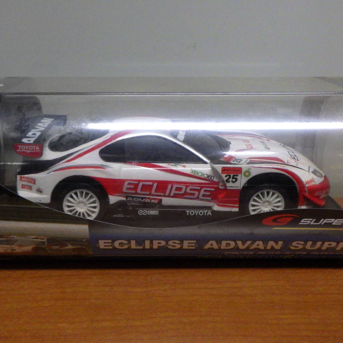 タイヨー ラジカン RC 1/32 イクリプス アドバン スープラ SUPER GT 2006 ECLIPSE ADBAN SUPRA 45MHz_画像3