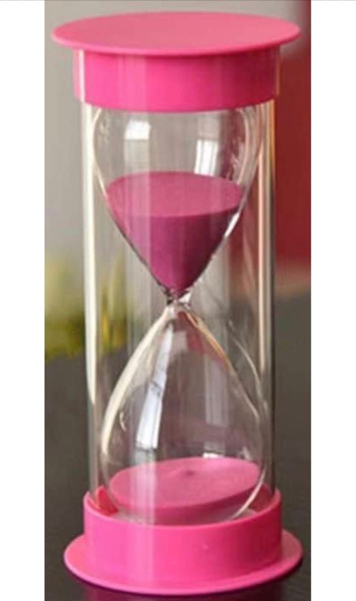 砂時計 60分 キッチン 勉強 宿題 タイマー 時計 インテリア ピンク