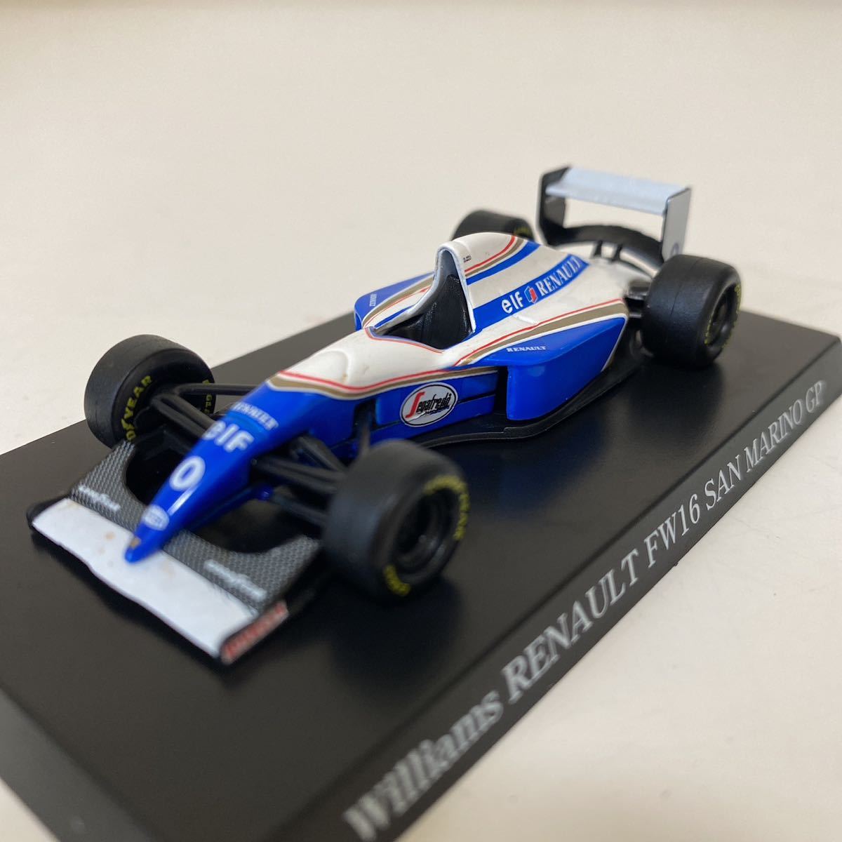 1/64 アオシマ　F1 GP ウイリアムズ　コレクション　　ウィリアムズ　ルノー　FW16 #0 サンマリノ　GP 1994_画像1