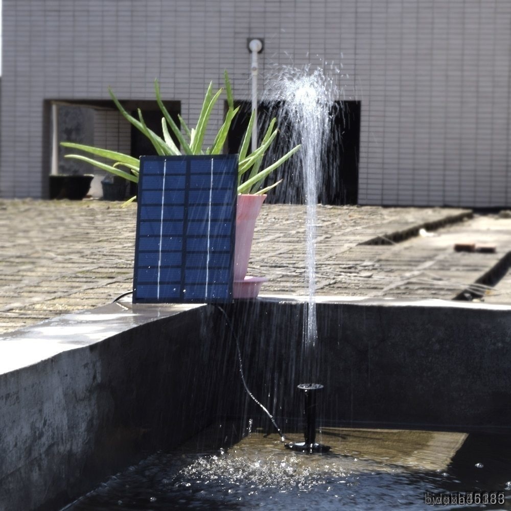 【setin!】ソーラー水ポンプキット 9V 1.8 ワットソーラーパネル水フローティングソーラー噴水鳥風呂池庭水ポンプ_画像1