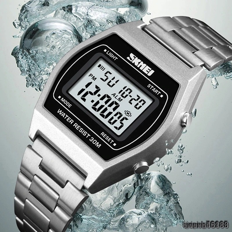 【setin!】メンズ腕時計トップブランドの高級 Skmei 有名な LED デジタル腕時計男性用時計腕時計男性ヘレン_画像3