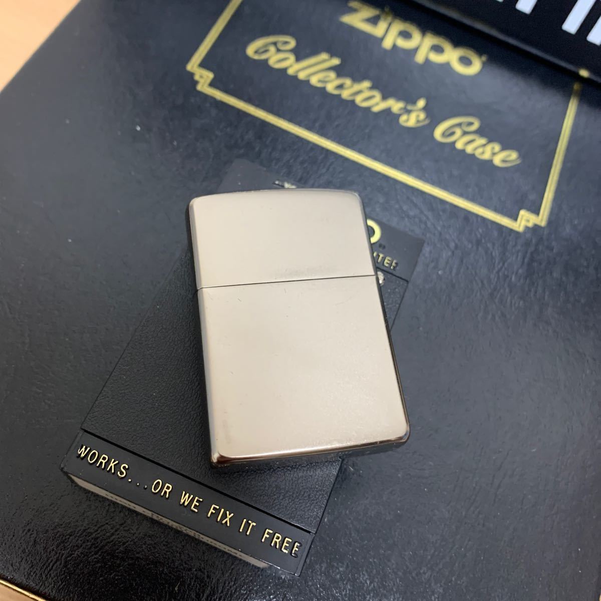 ZIPPO ジッポー VINTAGE ヴィンテージ ビンテージ SINCE 1932 TRADE MARK ITALIC BOTTOM 1989年製_画像3