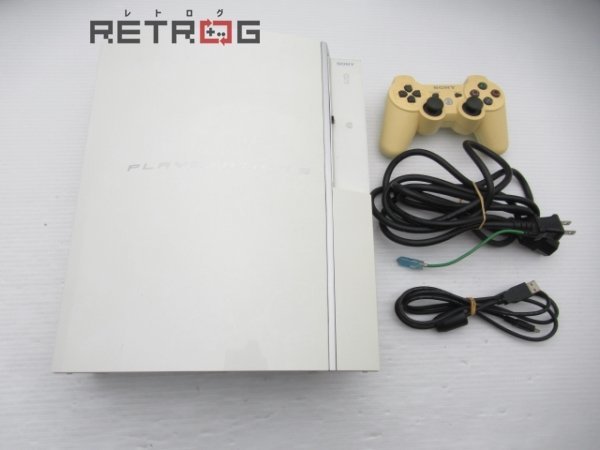 PlayStation3 40GB セラミックホワイト（旧型PS3本体 CECHH00 CW） PS3_画像1