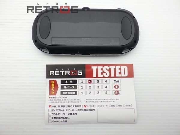 PlayStation Vita本体 3G/Wi-Fiモデル（PCH1100/クリスタル・ブラック） PS Vita_画像2