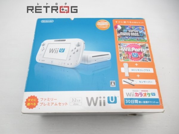 WiiU本体 ファミリープレミアムセット（白） Wii U_画像1