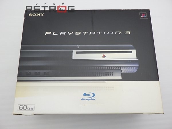 PlayStation3本体 60GB（CECHA00/クリアブラック） PS2ソフト動作未確認 PS3_画像1