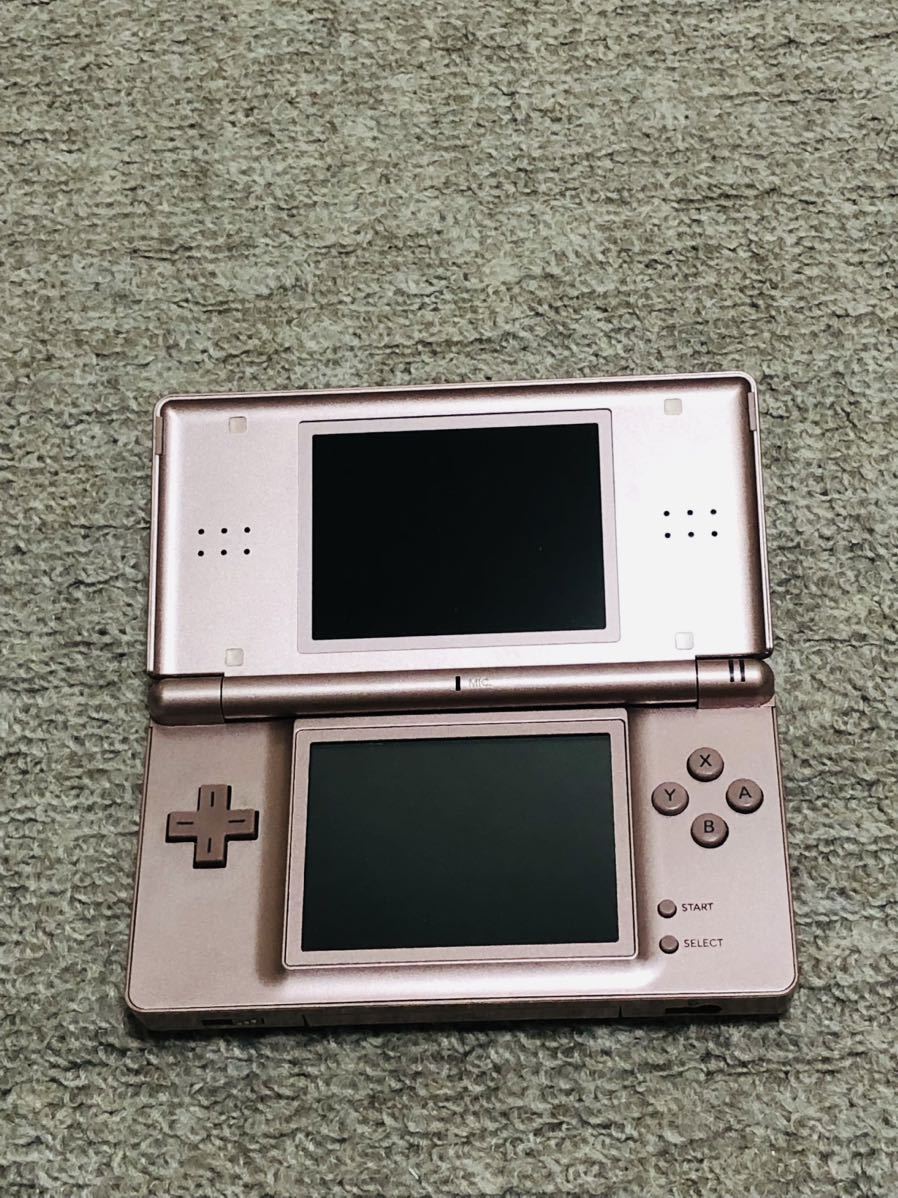 ニンテンドーDS lite メタリックロゼ ほぼ 未使用品 送料無料_画像4