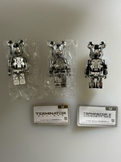 BE@RBRICK ベアブリック 100％  シリーズ18，32，43 SF ターミネーターの画像5