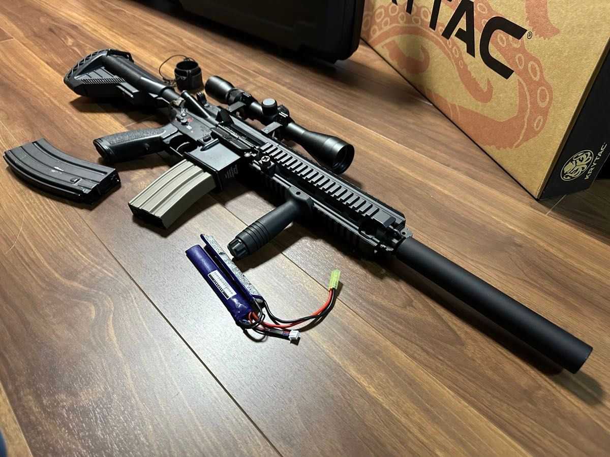 東京マルイ 次世代電動ガン　hk416d カスタム品　訳あり　オマケ多数