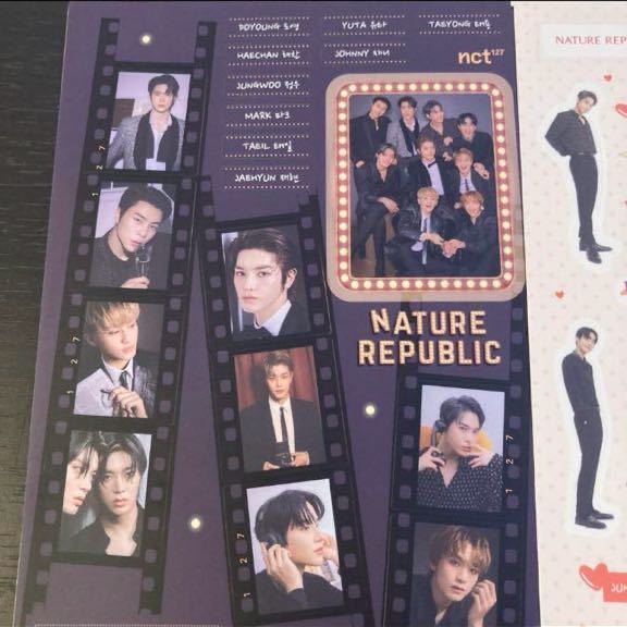 nct Note sticker new goods unused 