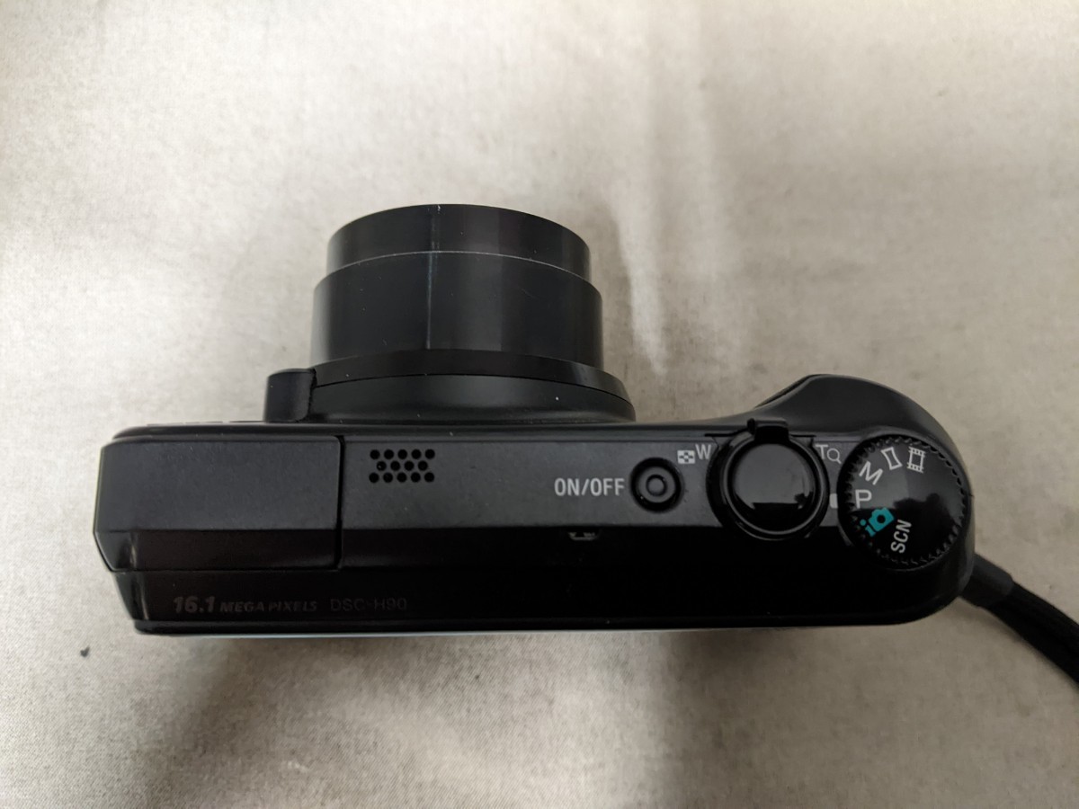 HK1813 SONY Cyber-shot DSC-H90 コンパクトデジタルカメラ 小型デジカメ/ソニー 簡易動作確認OK 動作品 現状品 送料無料_画像6