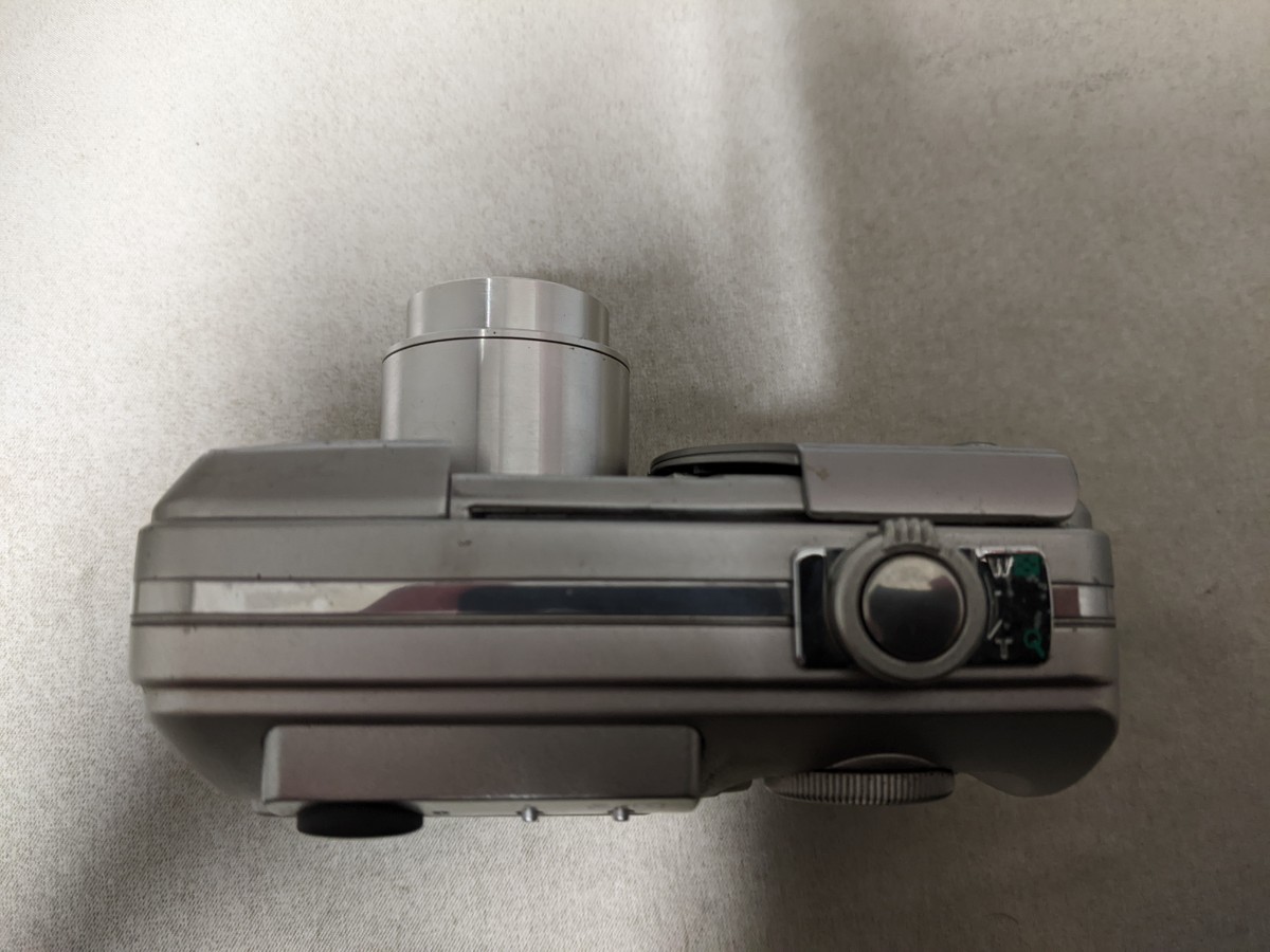 H1863 OLYMPUS CAMEDIA X-2 コンパクトデジタルカメラ 小型デジカメ/オリンパス 簡易動作確認OK 動作品 現状品 _画像6