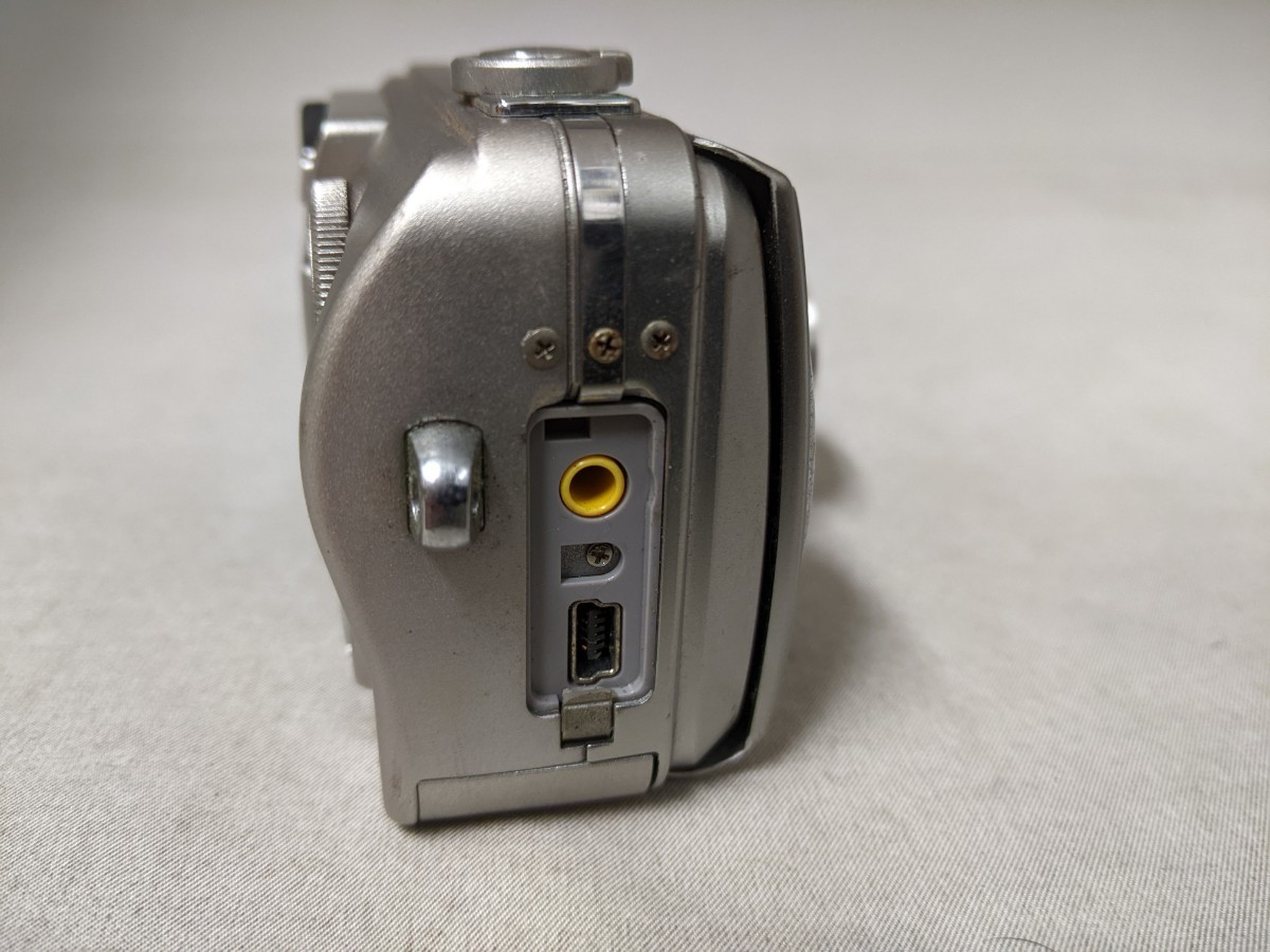 H1863 OLYMPUS CAMEDIA X-2 コンパクトデジタルカメラ 小型デジカメ/オリンパス 簡易動作確認OK 動作品 現状品 _画像8