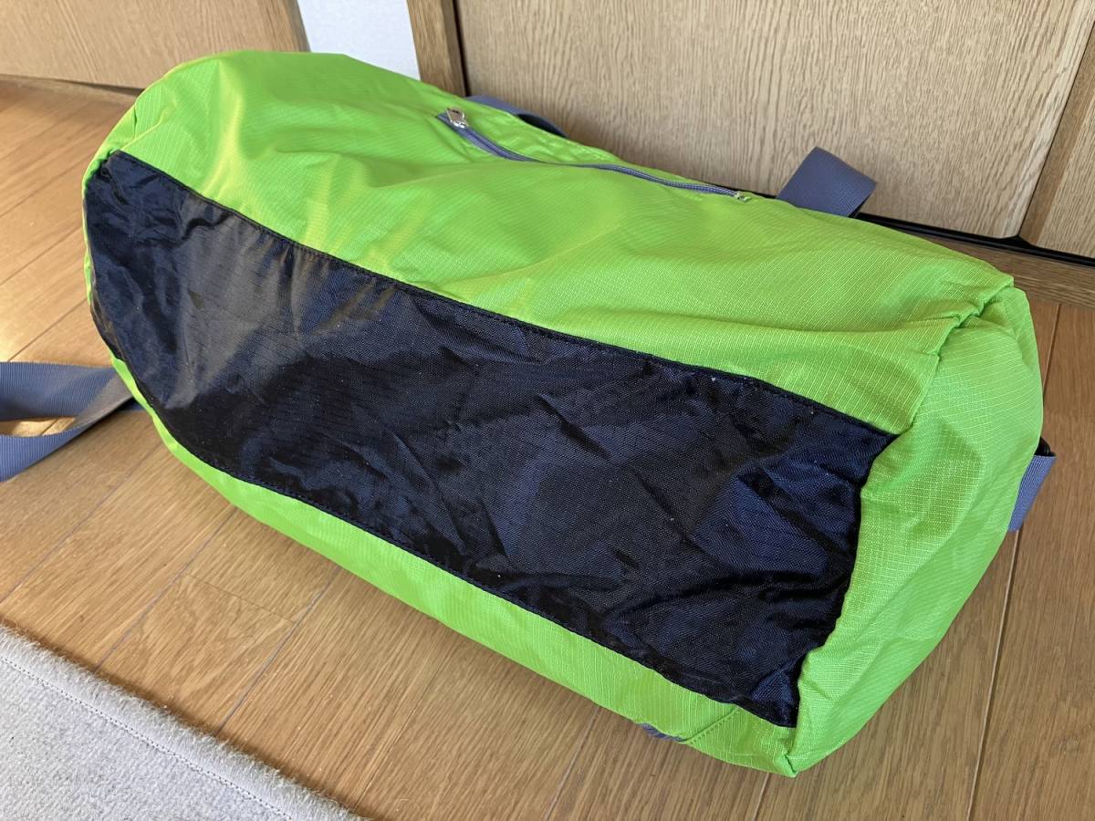 * beautiful goods *UNDER ARMOUR Under Armor nylon sport bag poketabru specification fluorescence green small size light weight 