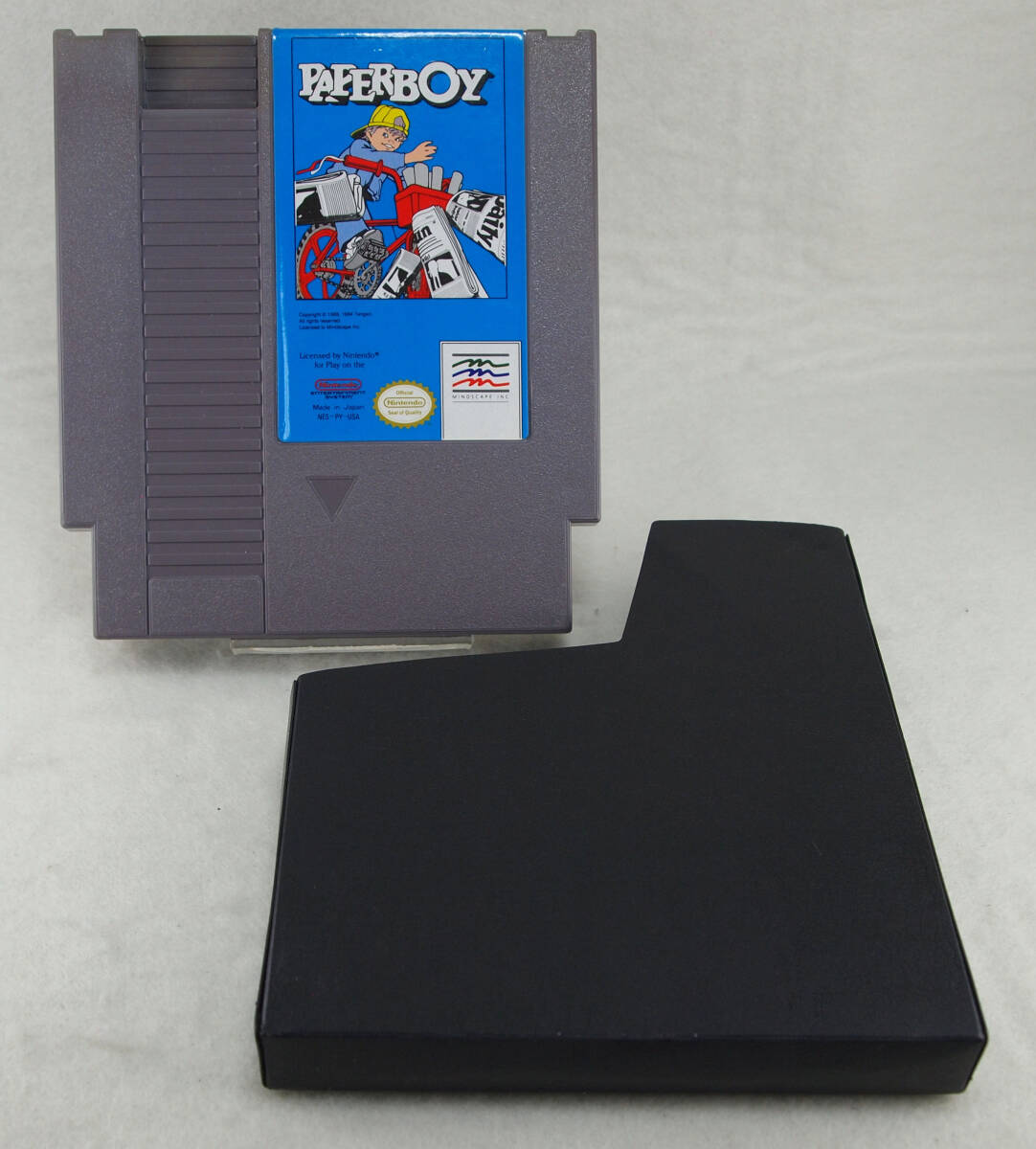 ★中古 NES PAPERBOY ペーパーボーイ 北米版 国内未発売_画像1
