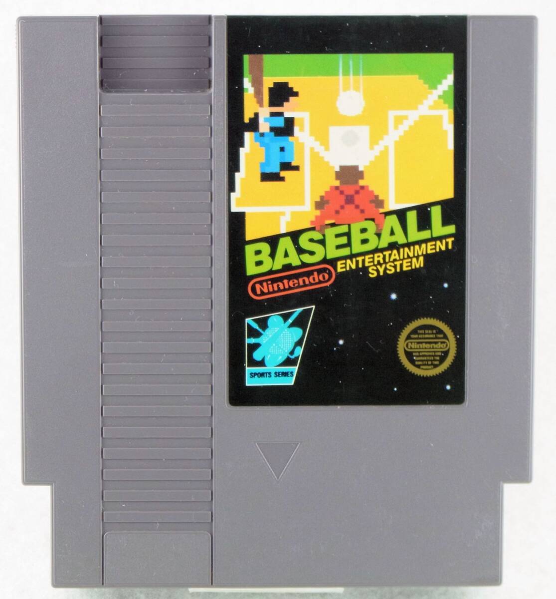 ★中古 NES BASEBALL ベースボール 北米版 5本ネジの画像1