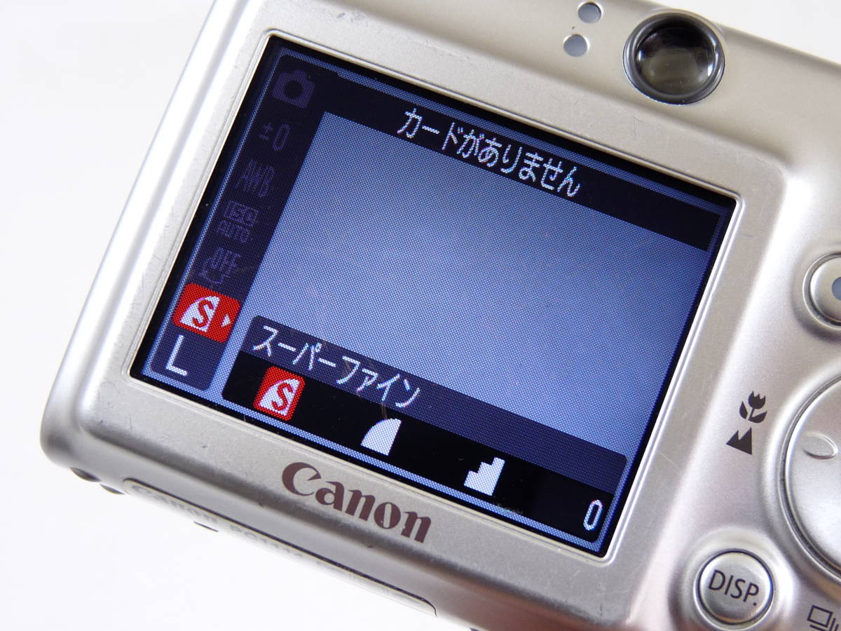 【作動品】Canon IXY DIGITAL 600 元箱取説ほか付属品付き_画像5