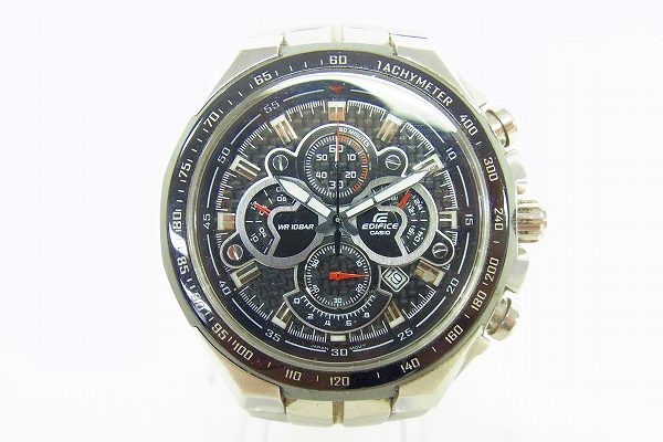 X013-Y32-614◎ CASIO カシオ EF-554SPJ メンズ クォーツ 腕時計 現状品③◎_画像1