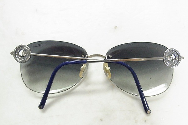 X245-N34-201 ◎ CHOPARD ショパール SCH545S 579X サングラス 23KTGP 現状品①◎_画像6