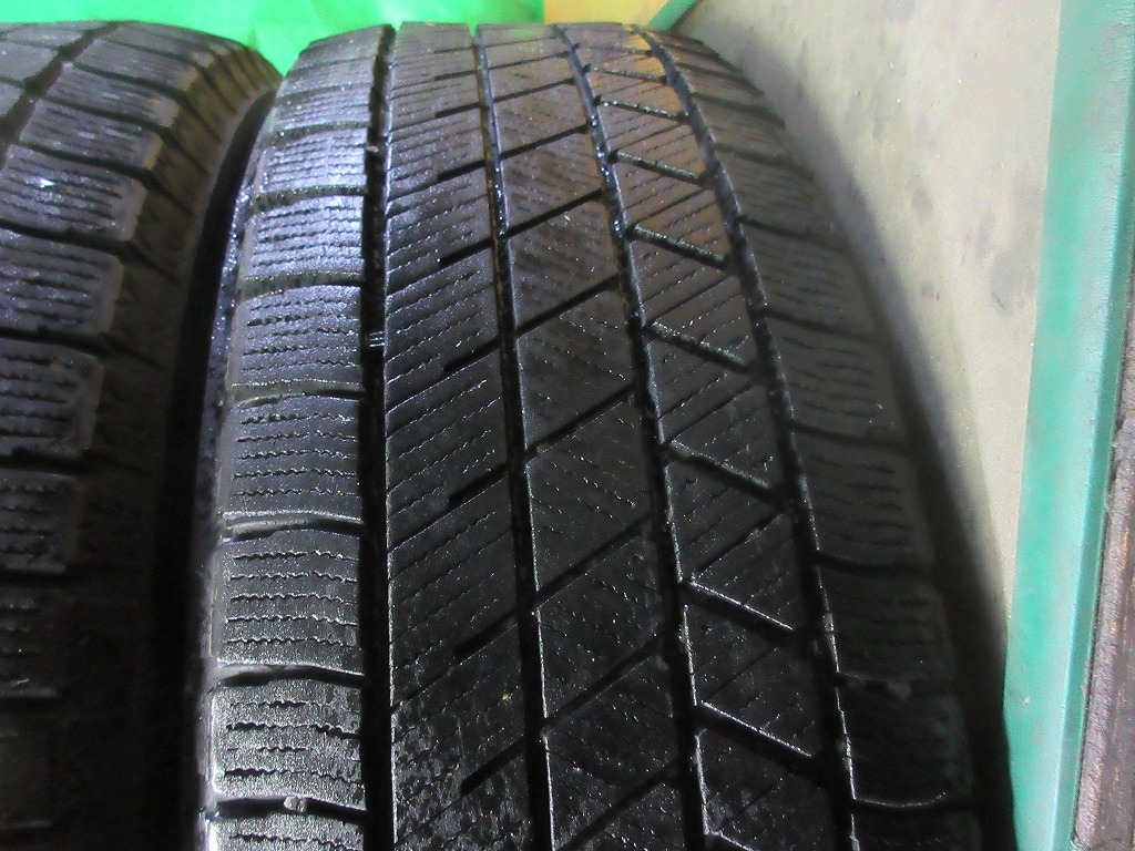 2021年製 ブリヂストン ブリザック BRIDGESTONE BLIZZAK VRX3 175/65R15 4本 No.4525上 スタッドレス 雪 氷 冬タイヤ_画像7