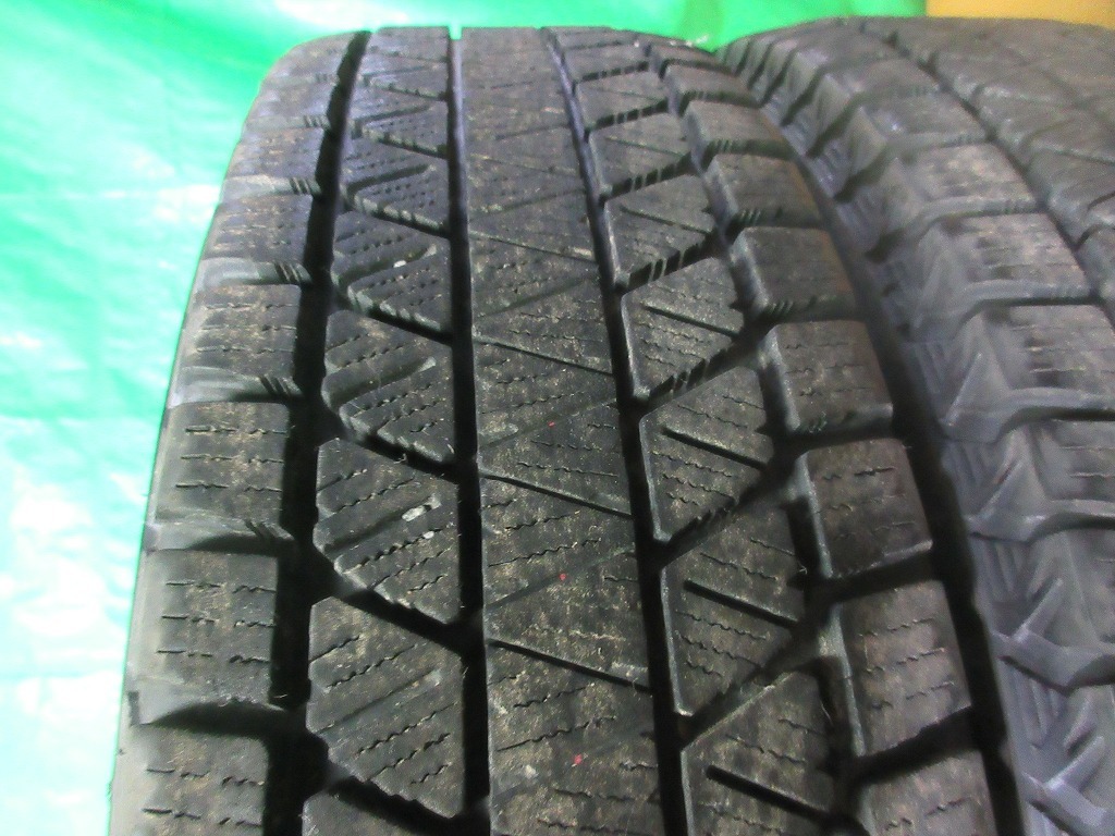 2019・2020年製 ブリヂストン ブリザック BRIDGESTONE BLIZZAK DM-V3 175/80R16 4本 No.4532S スタッドレス 冬用 雪 氷 冬タイヤ 60％残溝_画像4