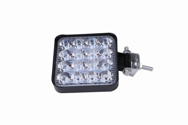 送料無料 LED ワークライト 12V/24V 兼用 48W 6000K ホワイト 防水 作業灯 デッキライト 投光器 車幅灯 照明 トラック 2個set | a11-68-2_画像7