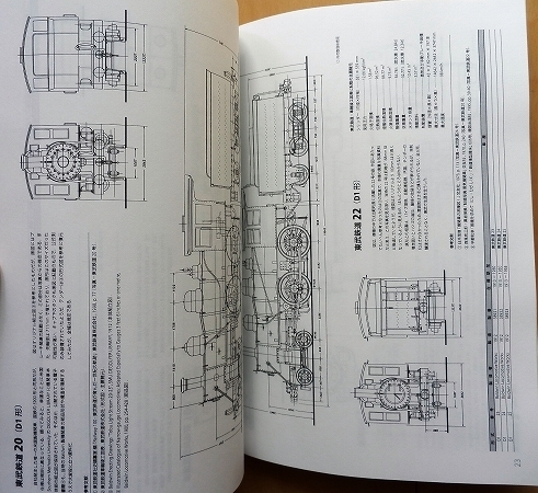 鉄道模型ディテール資料に 東武鉄道 蒸気機関車★昭和 地方2Bテンダ私鉄SL貨車B6蒸機C11機関車 HOゲージ図面ピーコック廃車_画像7