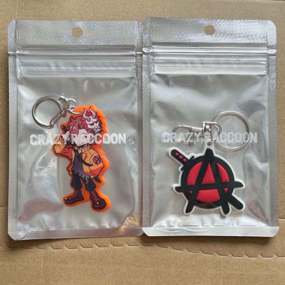 crazyraccoon CRストア ありさか アクキー・ラバーストラップ crazyraccoon CRストア ありさか アクキー・ラバーストラップ