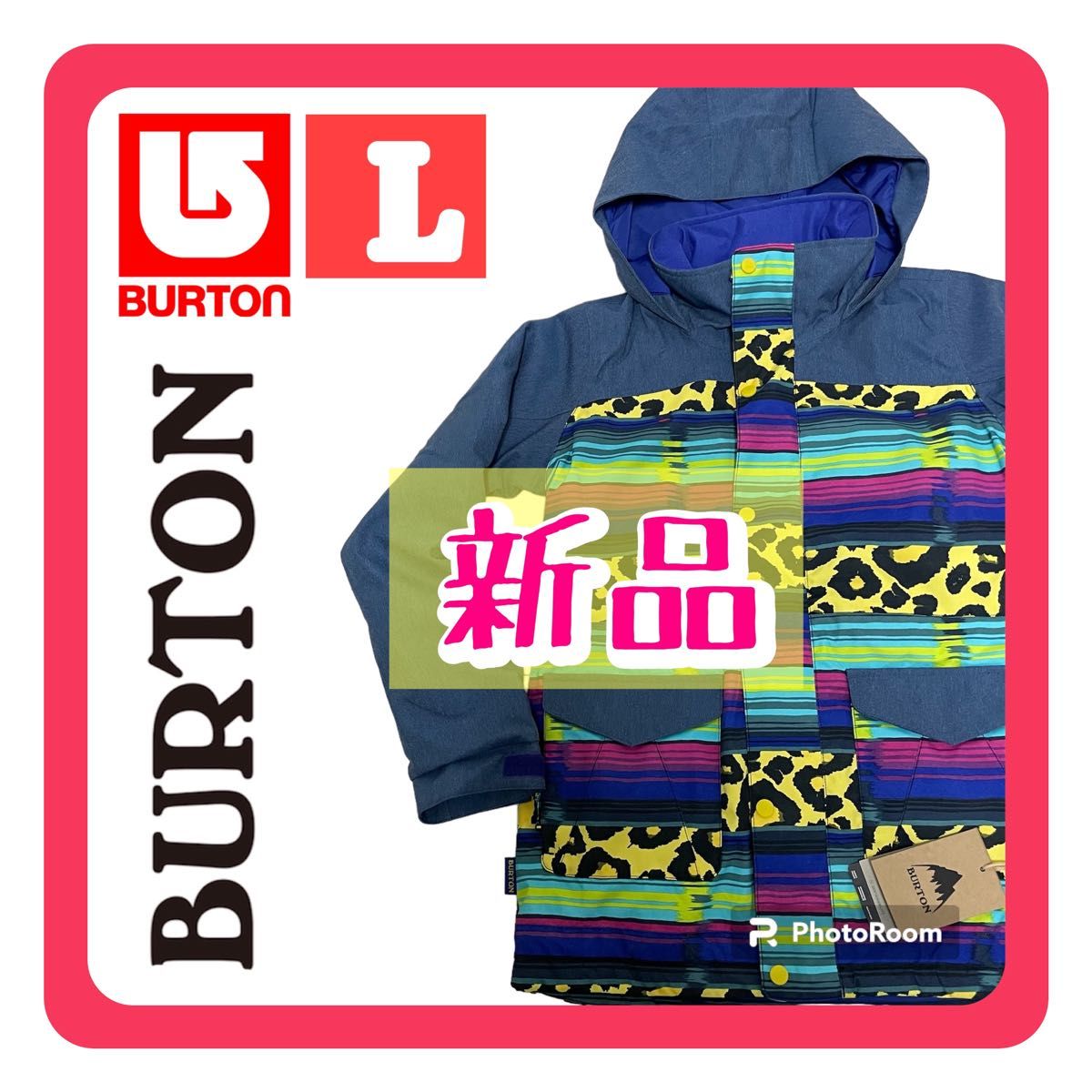 新品 2018年モデル BURTON バートン スノーボードウェア レディース ヒョウ柄 ボーダー女子 タグ付き