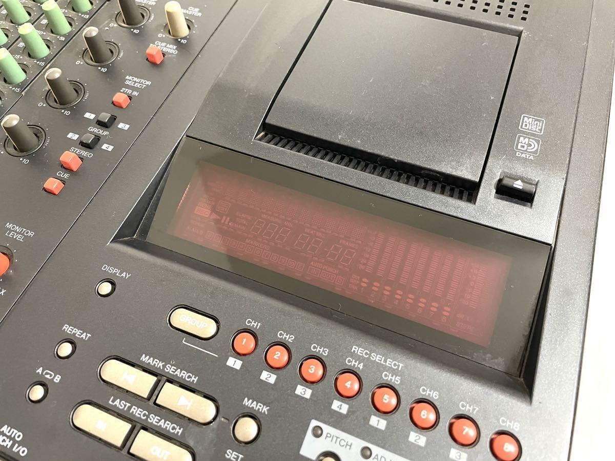 YAMAHA ヤマハ MTR MULTITRACK MD RECORDER マルチトラックレコーダー MD8 8tr LINE ライン MIC マイク ステレオ mixer ミキサー 即有り_画像6