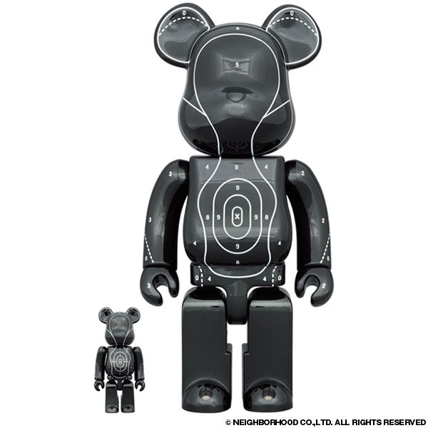 BE@RBRICK ベアブリック x NEIGHBORHOOD ネイバーフッド EMOTIONALLY UNAVAILABLE 100% & 400% 新品未開封